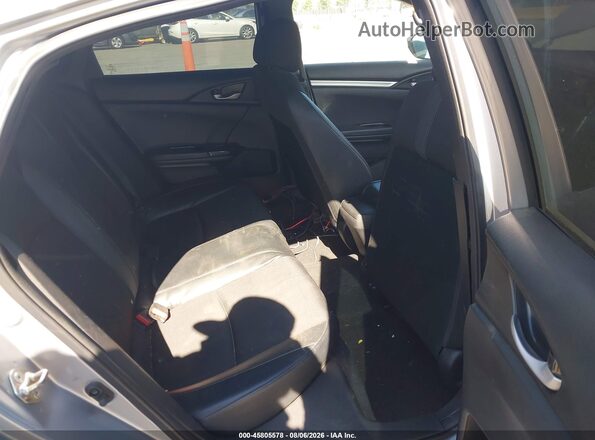 2HGFC2F8XKH529868 2019 HONDA CIVIC Gray Vista de la etiqueta del VIN