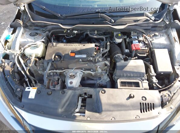 2HGFC2F8XKH600714 2019 HONDA CIVIC Silver Vista trasera