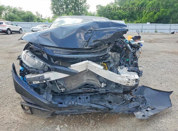 2HGFC2F8XLH035608 2020 HONDA CIVIC Black Դիմացի տեսք