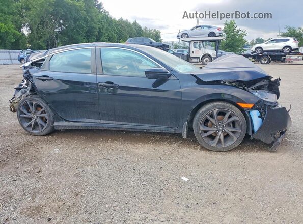 2HGFC2F8XLH035608 2020 HONDA CIVIC Black Առջևի աջ