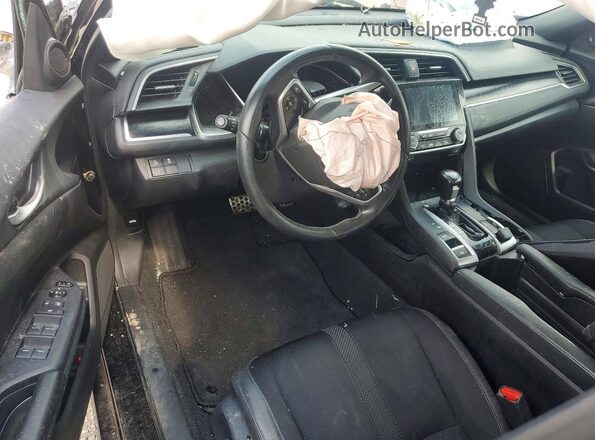 2HGFC2F8XLH035608 2020 HONDA CIVIC Black Առջևի վահանակի տեսք
