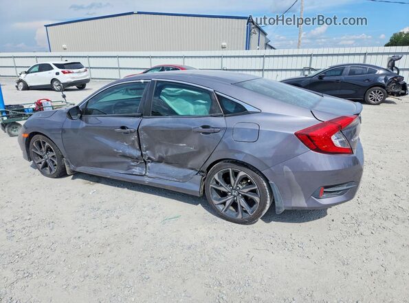 2HGFC2F8XLH502560 2020 HONDA CIVIC Gray Tył lewy