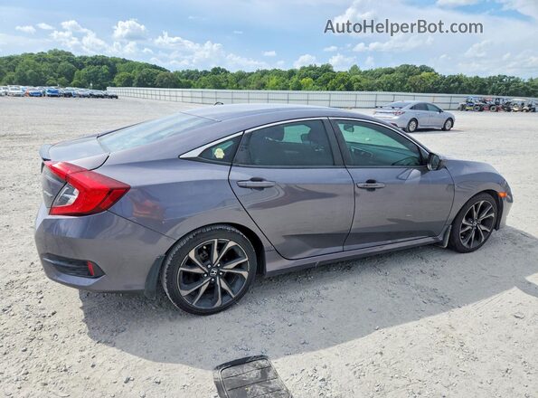 2HGFC2F8XLH502560 2020 HONDA CIVIC Gray Tył prawy