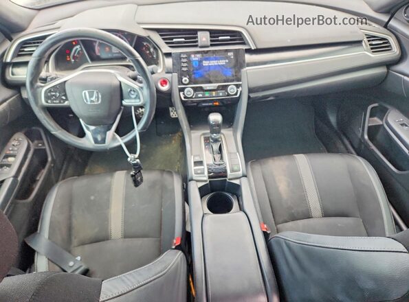2HGFC2F8XLH502560 2020 HONDA CIVIC Gray Widok deski rozdzielczej