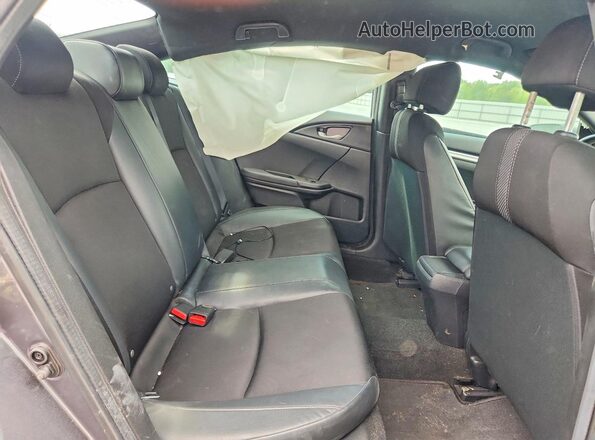 2HGFC2F8XLH502560 2020 HONDA CIVIC Gray Widok tylnych siedzeń