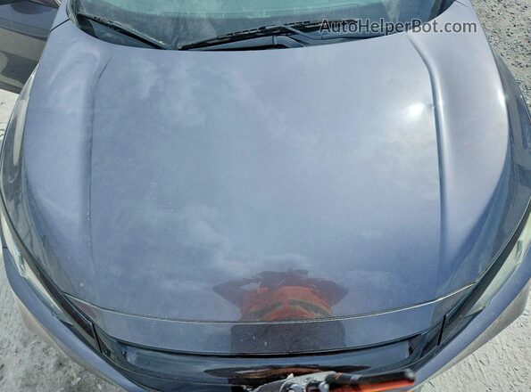 2HGFC2F8XLH502560 2020 HONDA CIVIC Gray Widok wnętrza z tyłu
