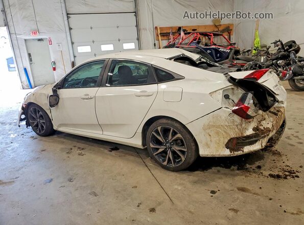 2HGFC2F8XLH506401 2020 HONDA CIVIC White Задня ліва чверть