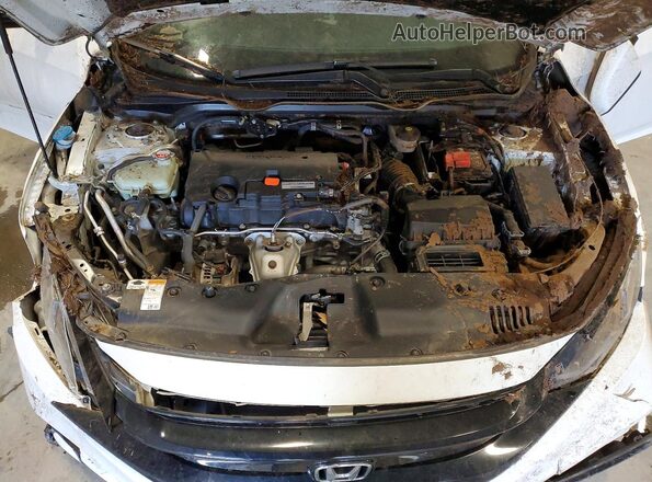 2HGFC2F8XLH506401 2020 HONDA CIVIC White Вид задньої частини салону
