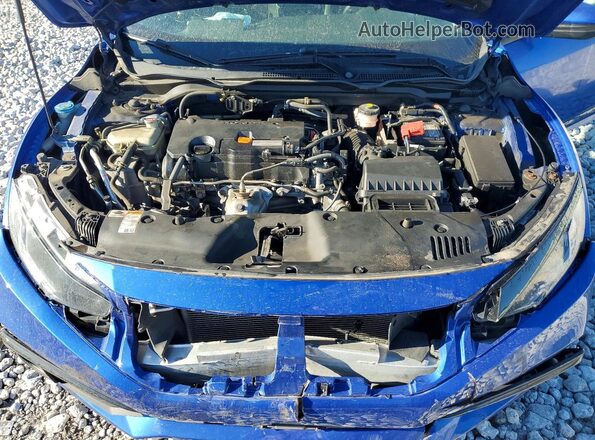 2HGFC2F8XLH527698 2020 HONDA CIVIC Blue Вид задньої частини салону