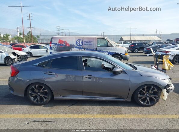 2HGFC2F8XLH569434 2020 HONDA CIVIC Blue Սալոնի հետևի տեսք