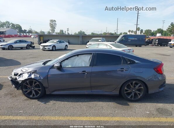 2HGFC2F8XLH569434 2020 HONDA CIVIC Blue Սալոնի 360 աստիճան տեսք