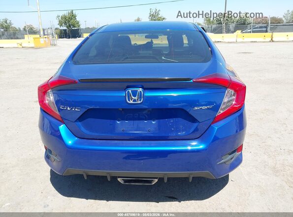 2HGFC2F8XLH596245 2020 HONDA CIVIC Blue 