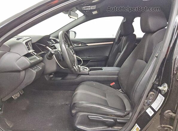 2HGFC2F8XMH503693 2021 HONDA CIVIC Black Vista interior delantera
