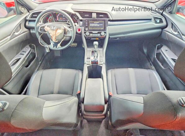 2HGFC2F8XMH556328 2021 HONDA CIVIC Red წინა პანელის ხედი