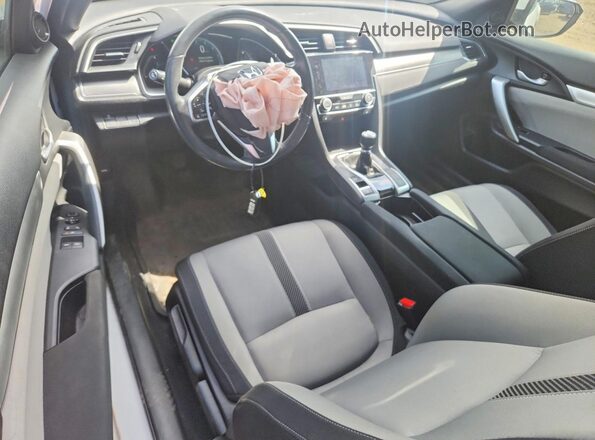 2HGFC3A34HH450366 2021 HONDA CIVIC White წინა პანელის ხედი