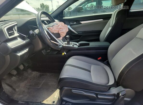 2HGFC3A34HH450366 2021 HONDA CIVIC White წინა სალონის ხედი