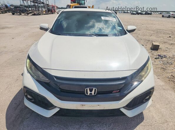 2HGFC3A50HH752738 2017 HONDA CIVIC White წინა ხედი