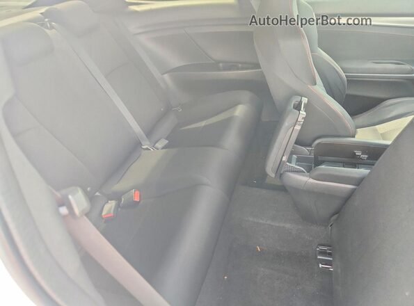 2HGFC3A50HH752738 2017 HONDA CIVIC White უკანა სავარძლების ხედი
