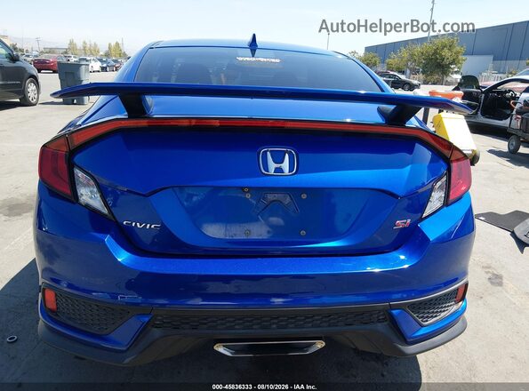 2HGFC3A51JH756352 2018 HONDA CIVIC Blue 