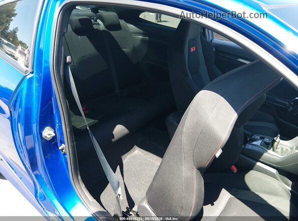 2HGFC3A51JH756352 2018 HONDA CIVIC Blue VIN კოდის სტიკერის ხედი
