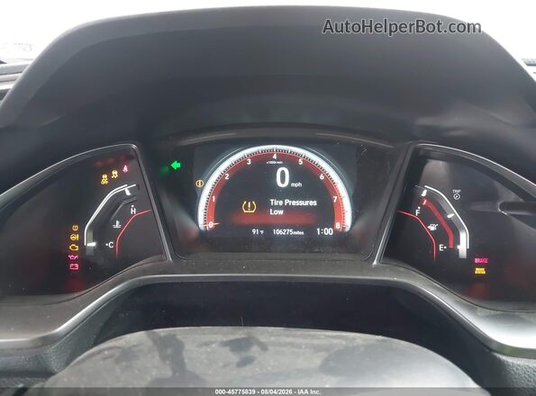 2HGFC3A52HH752448 2017 HONDA CIVIC Red Vista de los asientos traseros