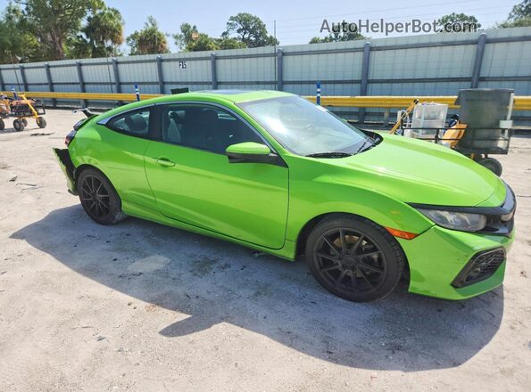 2HGFC3A53HH750062 2017 HONDA CIVIC Green Przód prawy