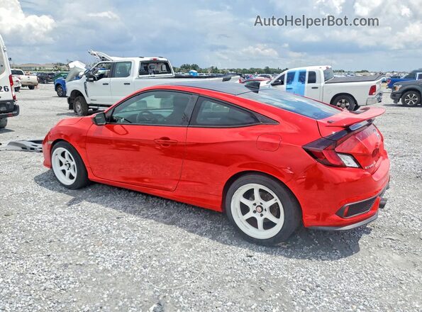 2HGFC3A53HH753527 2017 HONDA CIVIC Red Tył prawy