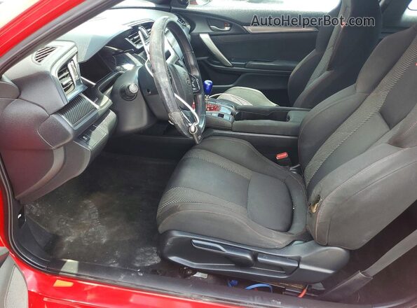 2HGFC3A53HH753527 2017 HONDA CIVIC Red Widok deski rozdzielczej