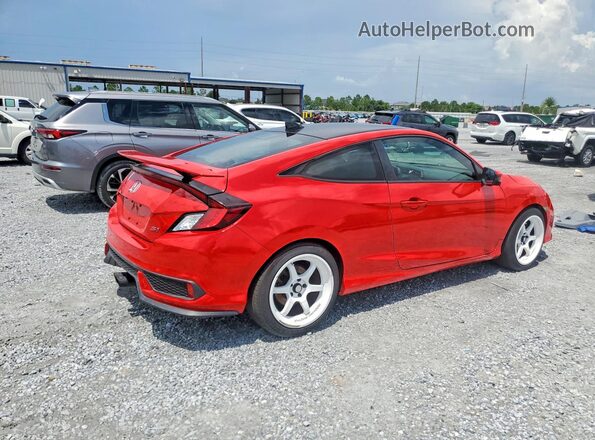 2HGFC3A53HH753527 2017 HONDA CIVIC Red Przód prawy