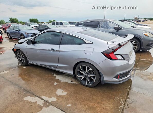 2HGFC3A53JH755719 2018 HONDA CIVIC Silver Հետևի ձախ