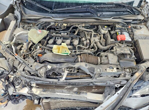 2HGFC3A53JH755719 2018 HONDA CIVIC Silver Սալոնի հետևի տեսք