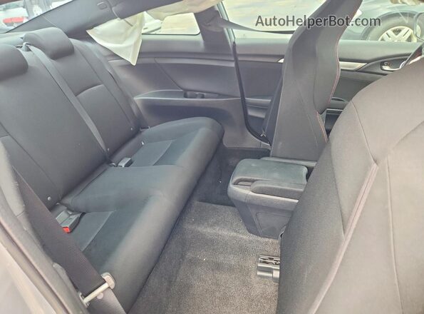 2HGFC3A53JH755719 2018 HONDA CIVIC Silver Հետևի նստատեղերի տեսք