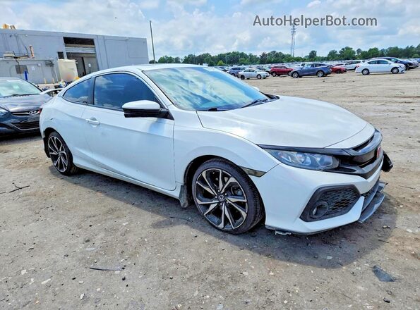 2HGFC3A54KH754662 2019 HONDA CIVIC White Przód prawy