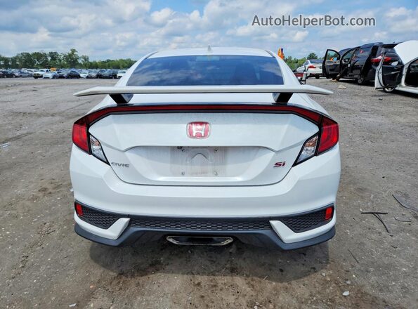 2HGFC3A54KH754662 2019 HONDA CIVIC White Widok z tyłu
