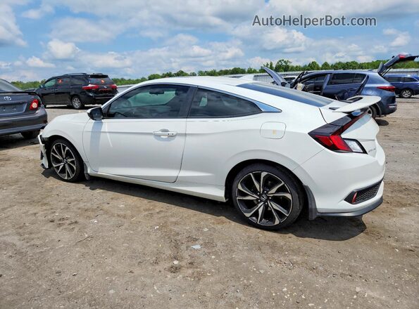 2HGFC3A54KH754662 2019 HONDA CIVIC White Tył lewy
