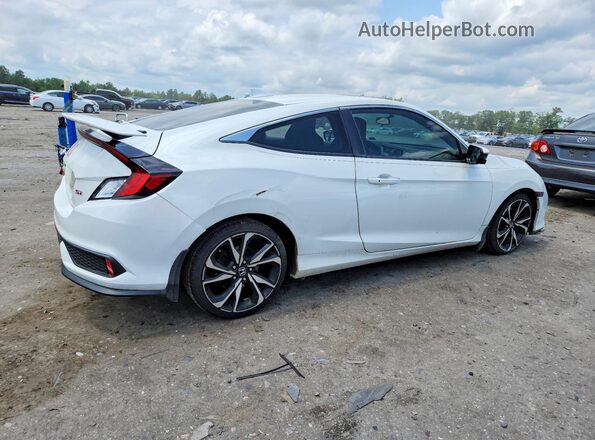2HGFC3A54KH754662 2019 HONDA CIVIC White Tył prawy