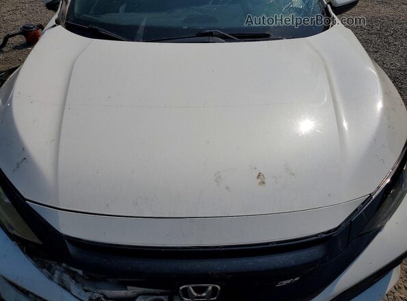 2HGFC3A55KH750085 2019 HONDA CIVIC White Rear interior view