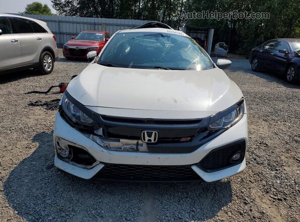 2HGFC3A55KH750085 2019 HONDA CIVIC White Front view
