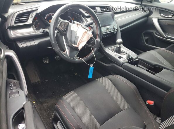 2HGFC3A57HH754275 2017 HONDA CIVIC Blue Vista del salpicadero