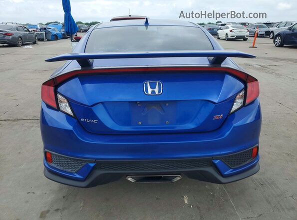 2HGFC3A57HH754275 2017 HONDA CIVIC Blue Vista trasera