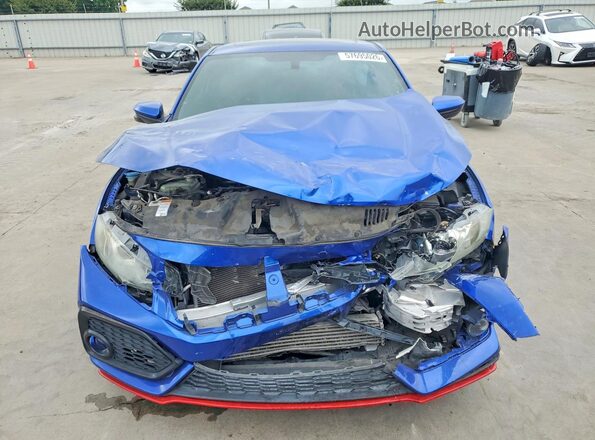 2HGFC3A57HH754275 2017 HONDA CIVIC Blue Vista frontal