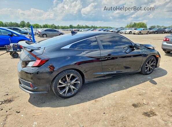 2HGFC3A57HH754437 2017 HONDA CIVIC Black Հետևի աջ