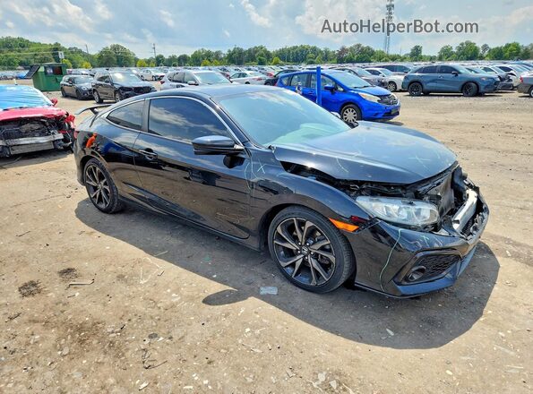 2HGFC3A57HH754437 2017 HONDA CIVIC Black Առջևի աջ