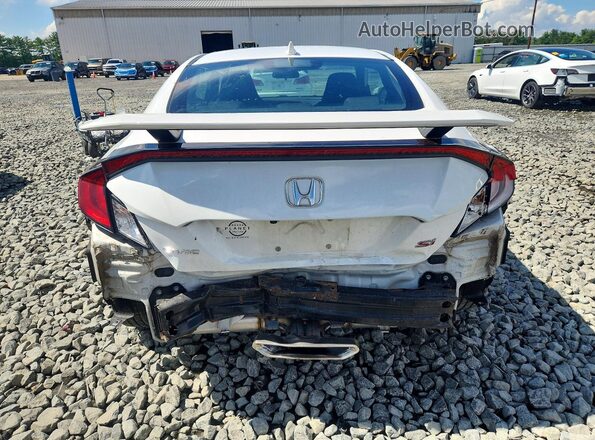 2HGFC3A57LH752146 2020 HONDA CIVIC White Вид ззаду