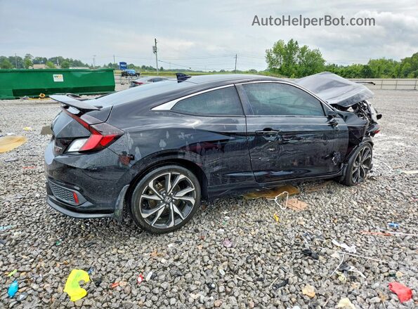 2HGFC3A59KH752129 2019 HONDA CIVIC Black უკანა მარჯვენა