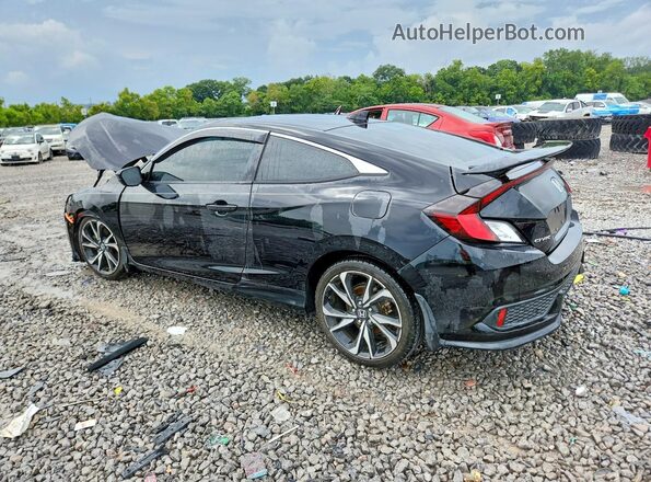2HGFC3A59KH752129 2019 HONDA CIVIC Black უკანა მარცხენა