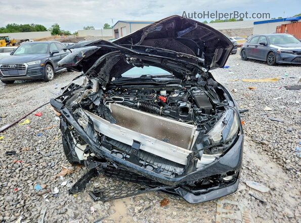 2HGFC3A59KH752129 2019 HONDA CIVIC Black წინა ხედი