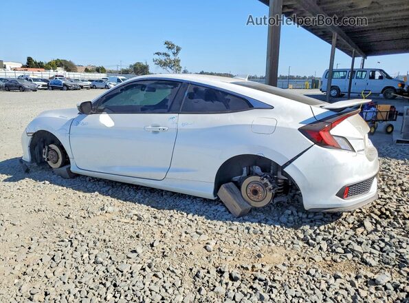 2HGFC3A59KH752454 2019 HONDA CIVIC White Հետևի ձախ