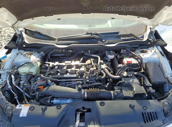2HGFC3A59KH752454 2019 HONDA CIVIC White Սալոնի հետևի տեսք