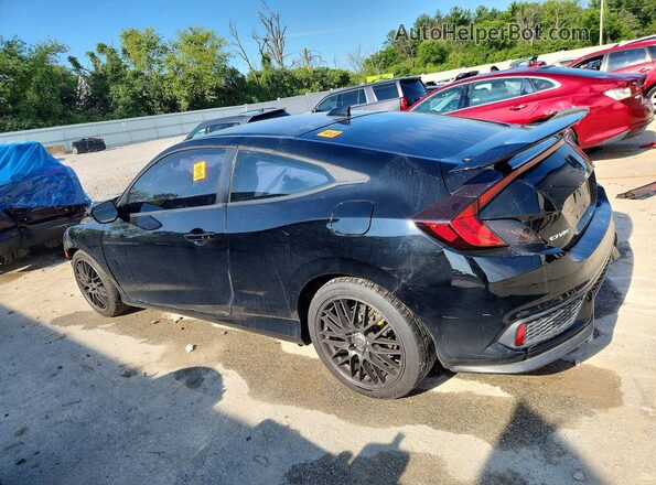 2HGFC3A5XKH750583 2019 HONDA CIVIC Black უკანა მარცხენა